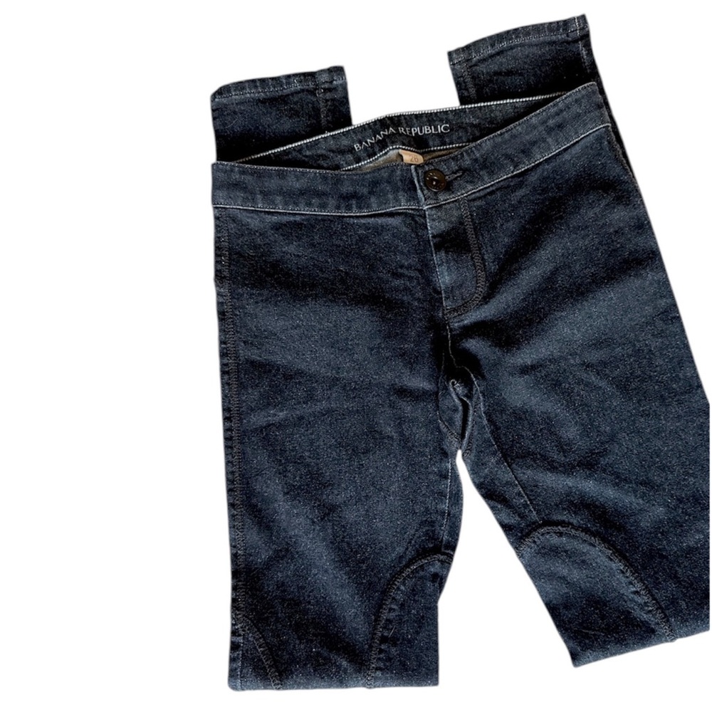 Banana Republic Riding Jeans Dark Blue Black Size 26